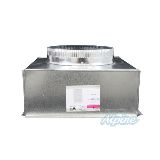 Photo of Alpine 14514510CRB (Item No. 722411) 14 1/2 x 14 1/2 x 10 (Round Connection) Non Insulated Ceiling Return Box 62622