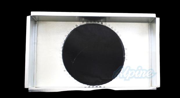 Photo of Alpine 14525514CRB (Item No. 722488) 14 1/2 x 25 1/2 x 14 (Round Connection) Non Insulated Ceiling Return Box 59507