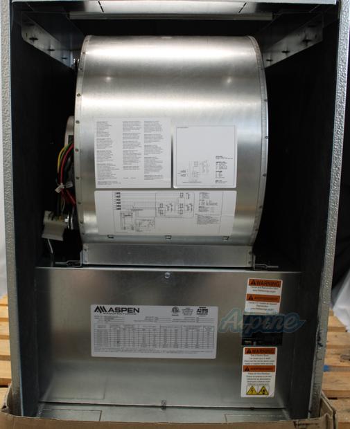 Photo of Aspen AED-L-004+FCLL10 (Item No. 740502) 34,120 BTU (10 Kilowatt) Electric Mobile Home Furnace, Multi-Speed 3-5 Ton Blower, Downflow Application 63853