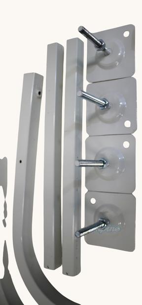 Photo of Blueridge BGF-620 (Item No. 741201) Slab Stand for Ductless Mini-Split Condensers, 660 lbs Weight Capacity 63889