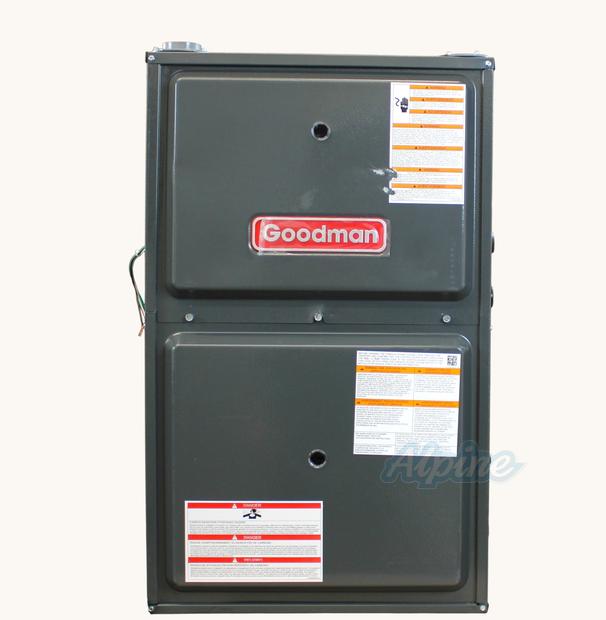 Photo of Goodman GR9T961005CN (Item No. 741322) 100,000 BTU Furnace, 96% Efficiency, Two-Stage Burner, 2000 CFM, Multi-Speed Upflow/Horizontal Flow Application 63863