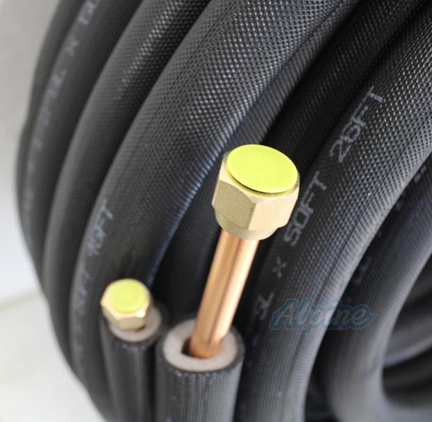 Photo of Alpine L02-F50 (Item No. 743567) 50 Foot 1/4 LL 1/2 SL Ductless Mini-Split Line Set 64340