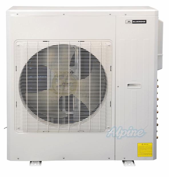 Photo of Blueridge BMKH42LM23UH-9L-9L-18W-18W 42,000 BTU (3.5 Ton) 23 SEER / 16 SEER2 - M5 SERIES - ULTRA HEAT Four Zone Ductless Mini-Split Heat Pump System 27963