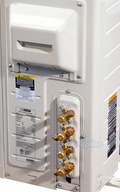 Photo of Blueridge BMKH18DM16-9W-9W 18,000 BTU (1.5 Ton) 16 SEER Dual Zone Ductless Mini-Split Heat Pump System 26503