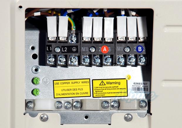 Photo of Blueridge BMKH18DM16-9W-9W 18,000 BTU (1.5 Ton) 16 SEER Dual Zone Ductless Mini-Split Heat Pump System 26504