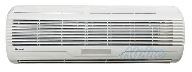 Photo of Chigo QCHD24 24,000 BTU Cooling (2 Ton), 25,000 BTU Heating, 14.2 SEER Heating/Cooling (Heat Pump), Dual-Zone Mini-Split System, 230 Volts, R-410A Refrigerant 9904