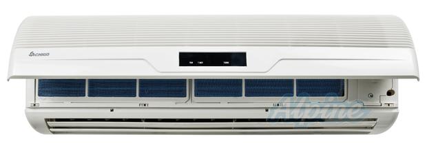 Photo of Chigo QCHD24 24,000 BTU Cooling (2 Ton), 25,000 BTU Heating, 14.2 SEER Heating/Cooling (Heat Pump), Dual-Zone Mini-Split System, 230 Volts, R-410A Refrigerant 9906