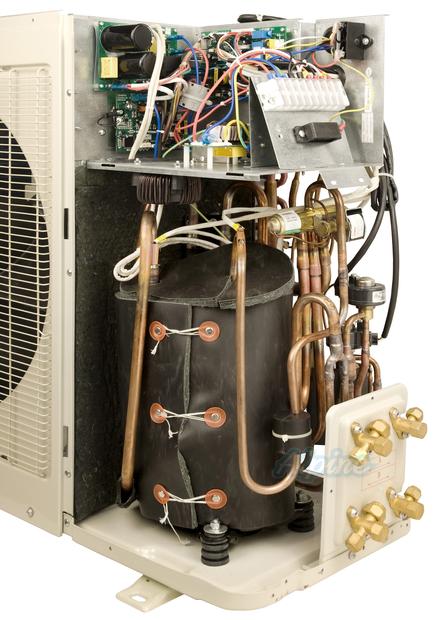 Photo of Chigo QCHD24 24,000 BTU Cooling (2 Ton), 25,000 BTU Heating, 14.2 SEER Heating/Cooling (Heat Pump), Dual-Zone Mini-Split System, 230 Volts, R-410A Refrigerant 9920