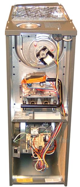 Photo of Goodman GMS80703ANA 70,000 BTU Furnace, 80% Efficiency, Single-Stage Burner, Multi-Speed Blower, Upflow/Horizontal Application 1938