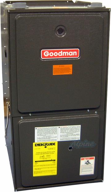 Photo of Goodman GCH90453BX Gas Furnace 46,000 BTU Furnace, 93% Efficiency, 2-Stage Burner, 1,200 CFM Multi-Speed Blower, Downflow/Horizontal Flow Application 2270