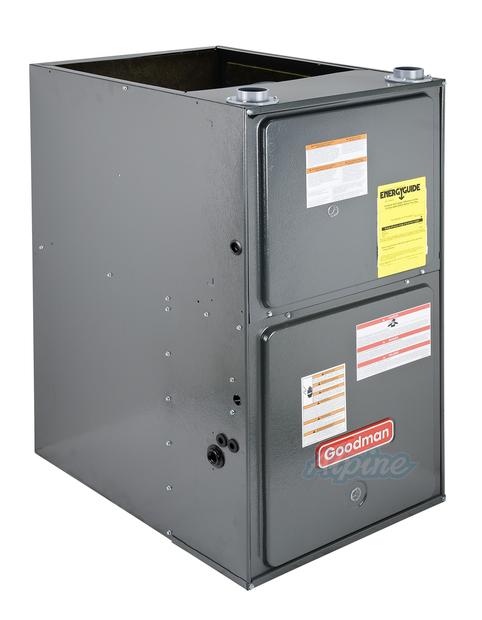 Photo of Goodman GCH950904CX 92,000 BTU Furnace, 95% Efficiency, 2-Stage Burner, 1,600 CFM Multi-Speed Blower, Down/Horizontal Flow Application 12911