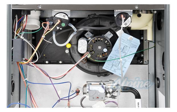 Photo of Goodman GCVC950714CX 69,000/48,000 BTU Furnace, 95% Efficiency, 2-Stage Burner, 1,600 CFM Variable Speed Blower, Horizontal / Downflow Application 10601