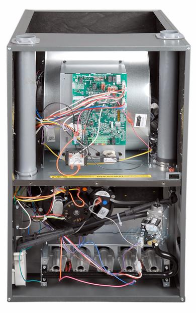 Photo of Goodman GCVC960603BN 60,000 BTU Furnace, 96% Efficiency, 2-Stage Burner, 1,200 CFM Variable Speed Blower, Downflow/Horizontal Flow Application 16325