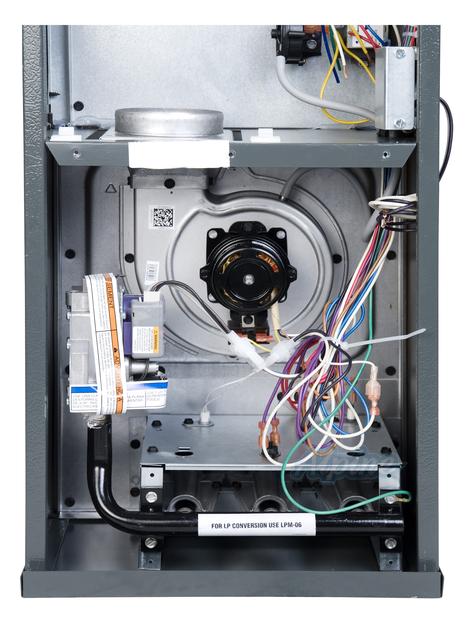 Photo of Goodman GDH80453AX Gas Furnace 45,000 BTU Furnace, 80% Efficiency, 2-Stage Burner, 1,200 CFM Multi-Speed Blower, Dedicated DOWNFLOW Use 11157