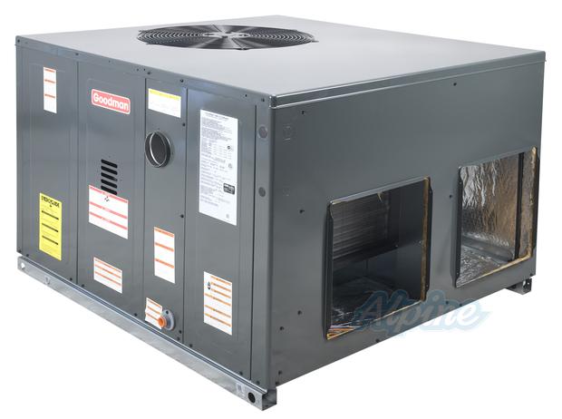 Photo of Goodman GPD1442115M41 3.5 Ton Cooling, 115,000 BTU Heating, 14 SEER Self-Contained Packaged Furnace w/ Heat Pump, Multi-Position 13240