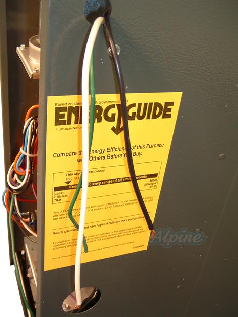 Photo of Goodman GDS80453ANA 45,000 BTU Furnace, 80% Efficiency, Single-Stage Burner, Multi-Speed Blower, Downflow Application 1543