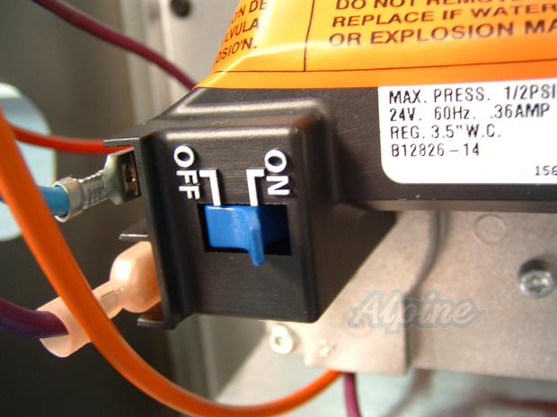 Photo of Goodman GDS80453ANA 45,000 BTU Furnace, 80% Efficiency, Single-Stage Burner, Multi-Speed Blower, Downflow Application 1536