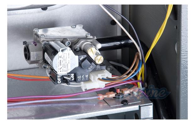 Photo of Goodman GMEC800805CN 80,000 BTU Furnace, 80% Efficiency, 2 Stage Burner, 2000 CFM, Multi-Speed Upflow/Horizontal Flow Application 11167