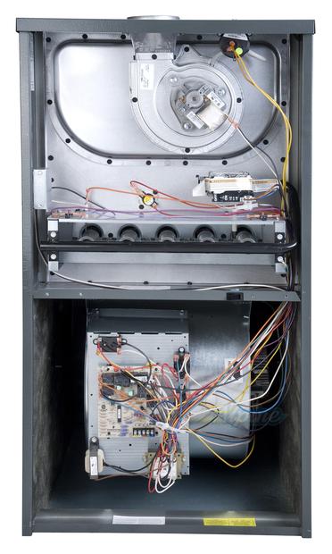 Photo of Goodman GMEC800805CN 80,000 BTU Furnace, 80% Efficiency, 2 Stage Burner, 2000 CFM, Multi-Speed Upflow/Horizontal Flow Application 11163