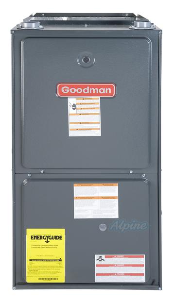 Photo of Goodman GMH950453BX 46,000 BTU Furnace, 95% Efficiency, 2-Stage Burner, 1,200 CFM Multi-Speed Blower, Upflow/Horizontal Flow Application 12913