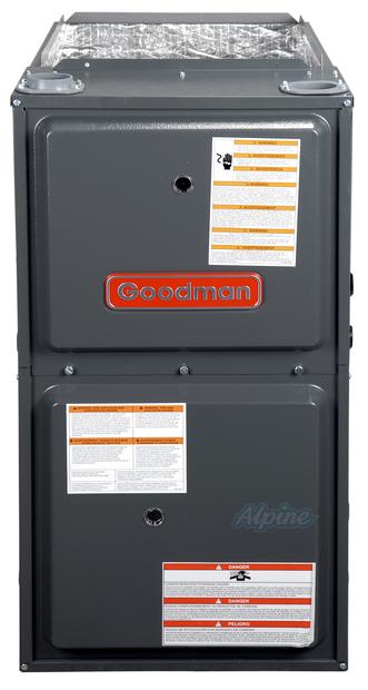 Photo of Goodman GM9S960403AN 40,000 BTU Furnace, 96% Efficiency, Single-Stage Burner, 1,200 CFM Multi-Speed Blower, Upflow/Horizontal Flow Application 16443