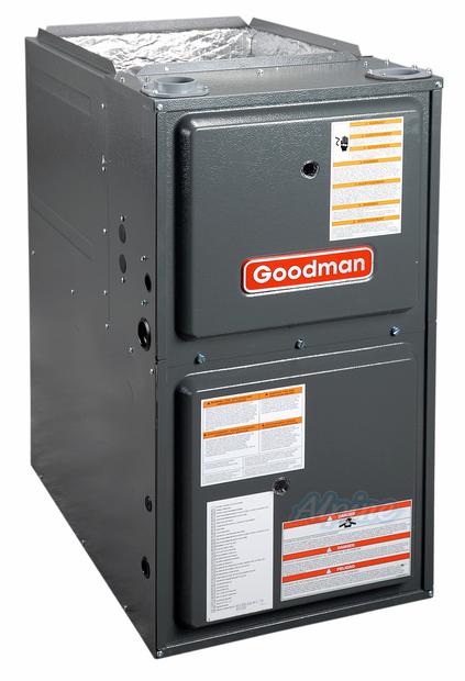 Photo of Goodman GSX160421-GCVC960804CN-CAPF4961C6-TXV-42 3.5 Ton 80,000 BTU 16 SEER 96% AFUE A/C & Gas Furnace, Split System Kit 16299