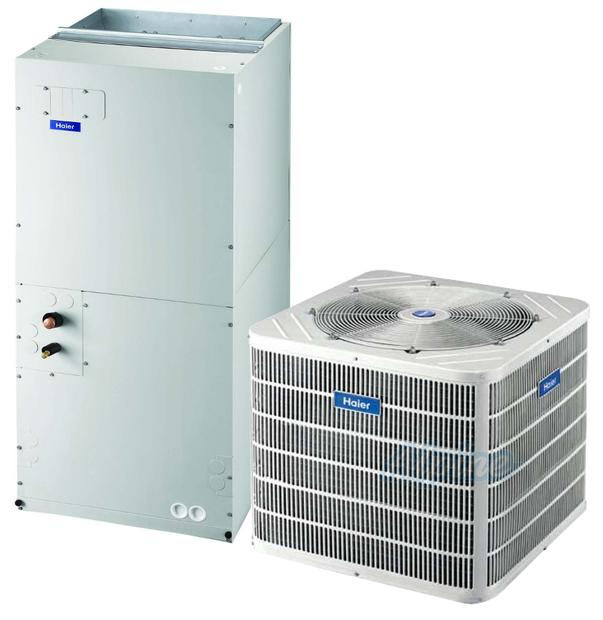 Photo of Haier HR481HB48 Scratch-N-Dent 4 Ton, 13 SEER, Combination Scratch-N-Dent Heat Pump and Undamaged Air Handler, R22 Refrigerant 8047