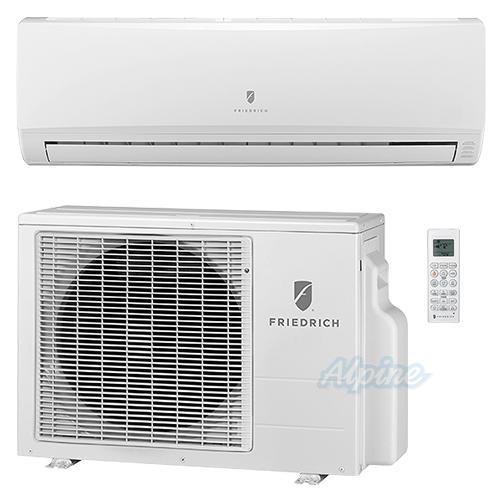 Photo of Friedrich M12CJ 11,200 BTU Cooling (1 Ton), 21.5 SEER Cooling Only Ductless Mini-Split System, 115 Volts, R-410A Refrigerant 14096