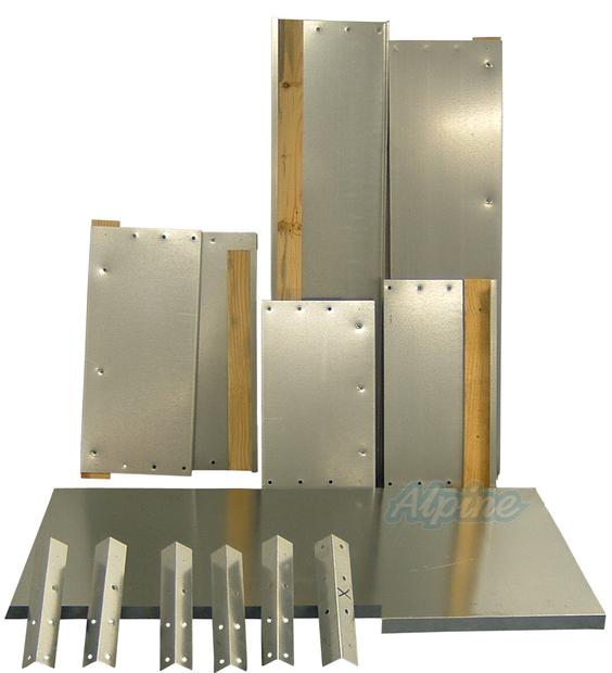 Photo of McDaniel Metals PCCP101-103 Roof Curb for Goodman GPH****H41 and GPC****H41 Series 493