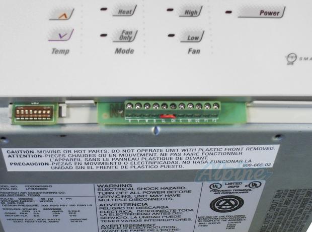 Photo of Friedrich PDE09K3S .75 Ton, 11.3 EER Heating/Cooling (Heat Strip) PTAC Chassis 5149