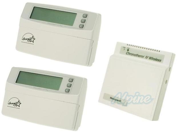 Photo of Honeywell T8665A-W8665E 2Z Wireless Universal Programmable Thermostat Combo- Three Stage Heat, Two Stage Cool, Two Zone Capable 6025