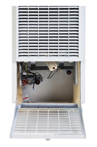 Photo of Williams 2509822 25,000 BTU, 71% AFUE, Monterey Plus Top-Vent Wall Furnace, Top Air Outlet, Natural Gas, No Electricity Required 11084