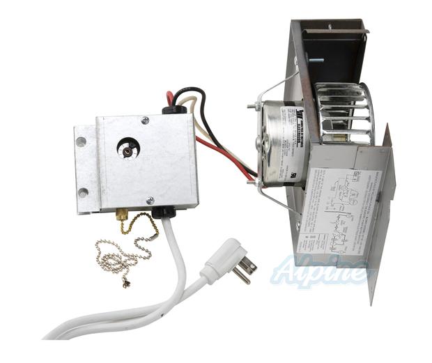 Photo of Williams 2302 High-Capacity 125 CFM Blower Motor Assembly for Top Air Outlet, Direct-Vent Wall Furnaces 10690