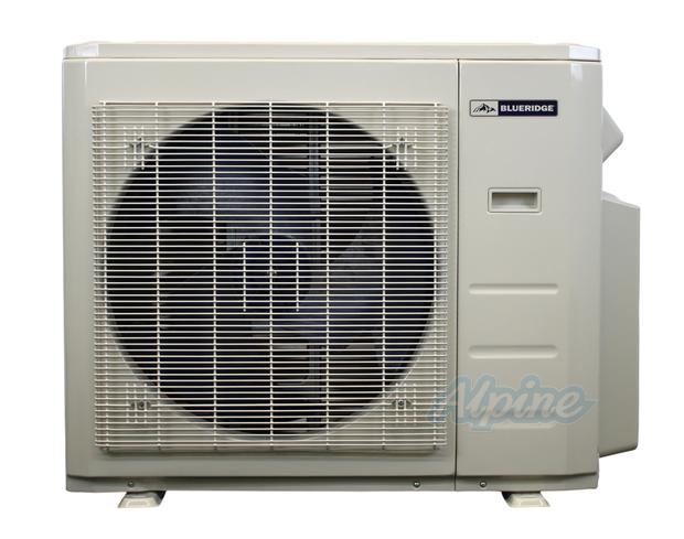 Photo of Blueridge BDM1A27SC0-6WM-9WM 26,000 BTU (2.2 Ton) 2-Zone DIY 23 SEER2 Inverter R-454B DM1 Series Heat Pump Condenser System 61465