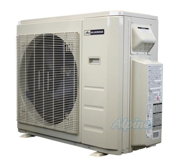 Photo of Blueridge BDM1A27SC0-6WM-9WM 26,000 BTU (2.2 Ton) 2-Zone DIY 23 SEER2 Inverter R-454B DM1 Series Heat Pump Condenser System 61459