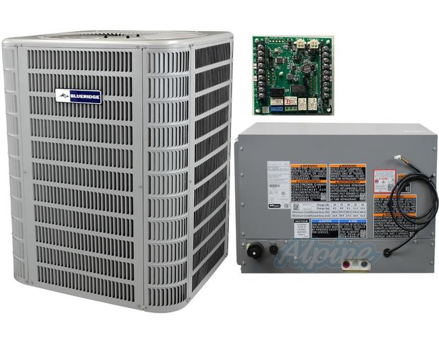 Photo of Blueridge BA713S24P-BC724HAT-27A05 2 Ton 13.4 SEER2 R-454B Cooling System – AC Condenser, Evap Coil & RDS Board, Northern Sales Only 64372