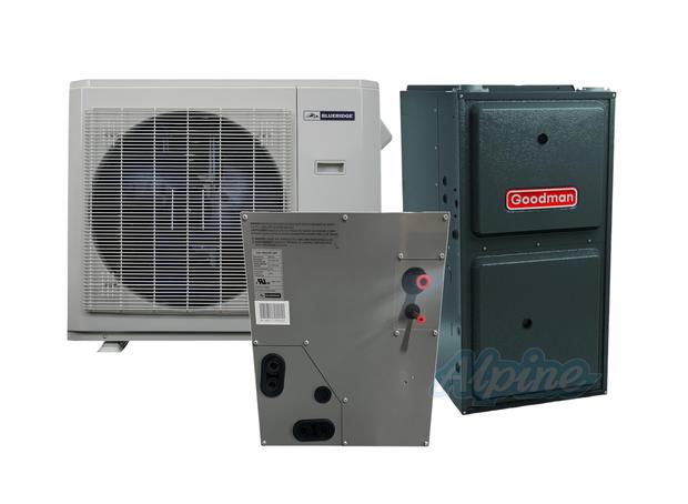 Photo of Mixed BNG2A30SCN-GRVM970603BN-BMTA36ENB 2.5 Ton 17 SEER2 Inverter R-454B Next Gen Dual-Fuel System – Heat Pump & 60000 BTU 97% Low NOx Modulating Stage Variable Speed Gas Furnace & Evap Coil 60950