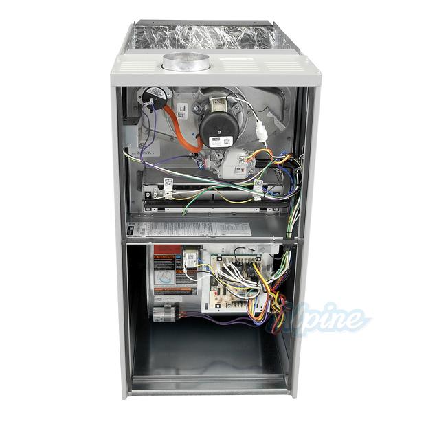 Photo of Blueridge BG801UH090BE16 90,000 BTU Furnace, 80% Efficiency, Single-Stage Burner, 1,600 CFM High-Efficiency Blower, Upflow/Horizontal Flow Application 31055