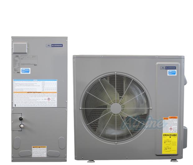 Photo of Blueridge BNG3Z36UCN-36DH 36,000 BTU 18.2 SEER2 Ultra Efficient Inverter Heat Pump AHU Complete System 63670