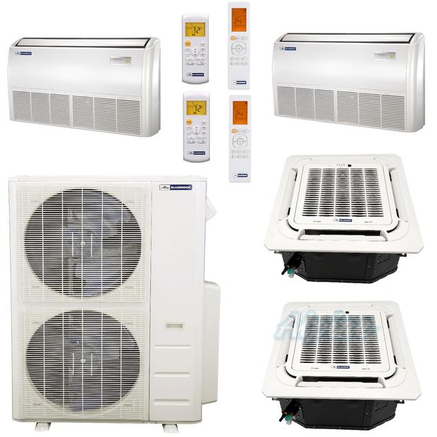 Photo of Blueridge BMM4821-9C-9C-18F-18F 48,000 BTU (4 Ton) 4-Zone 21.1 SEER2 Inverter R-410A XM1 Series Heat Pump Condenser System 51816