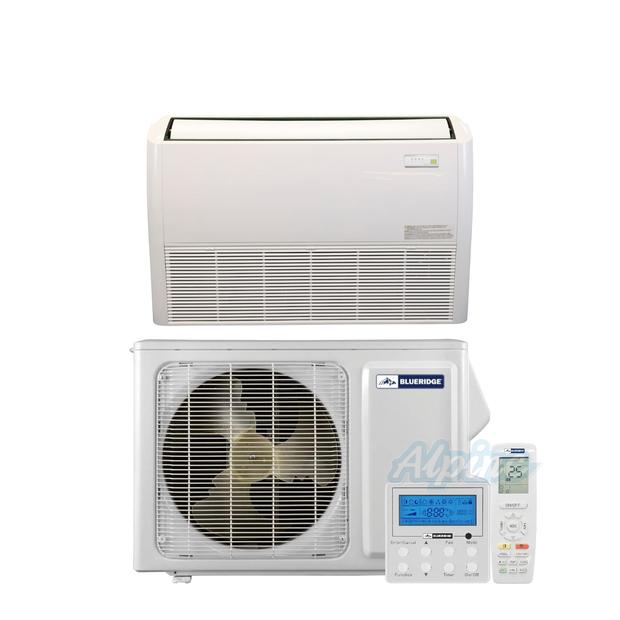 Photo of Blueridge BMKH2420FCC-OSA 24,000 BTU 19 SEER2 - R-410A - S5 SERIES - 208/230V ULTRA HEAT Single Zone Wall / Ceiling Ductless Mini Split System - WiFi Capable 56437