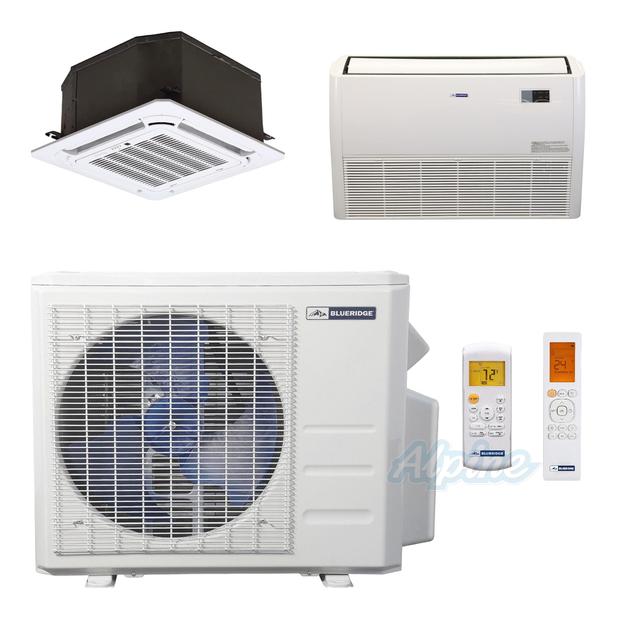 Photo of Blueridge BMM2723-9C-18F 27,000 BTU (2.3 Ton) 2-Zone 23.5 SEER2 Inverter R-410A XM1 Series Heat Pump Condenser System 55641