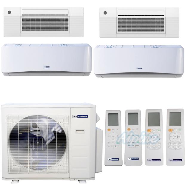 Photo of Blueridge BMM3622-6W-6W-18C2-18C2 36,000 BTU (3 Ton) 4-Zone 23.1 SEER2 Inverter R-410A XM1 Series Heat Pump Condenser System 46747