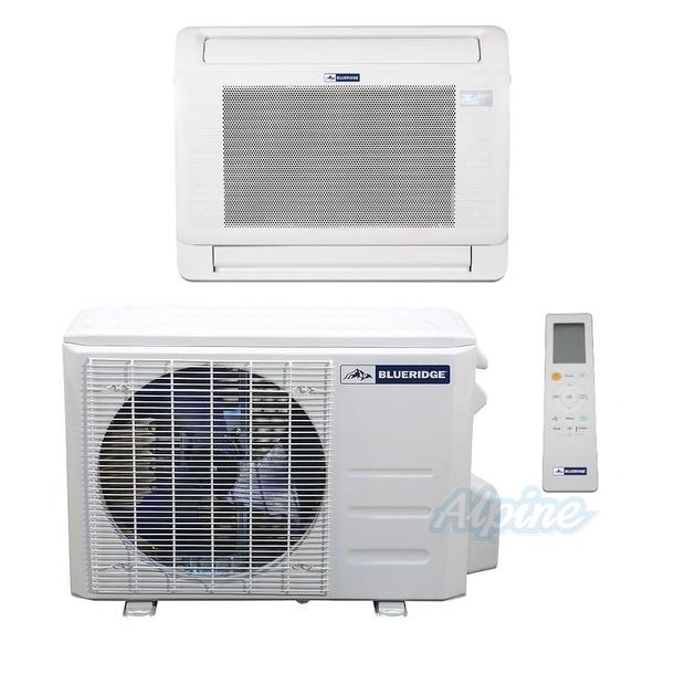 Photo of Blueridge BMY16HH20LW 16,000 BTU (1.3 Ton) 20 SEER / 20.2 SEER2 - S4 SERIES - 208/230V Single Zone HYPER HEAT Low Wall Mounted Ductless Mini Split System - WiFi Capable 46329