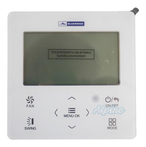 Photo of Blueridge BXM2Z55UC0-9CC8-9CC8-9CC8-9CC8-12CC8-18CC8 55000 BTU (4.58 Ton) 6-Zone 21 SEER2 Inverter R-32 XM2 Series Heat Pump Ultra Cool/Ultra Heat System 61005