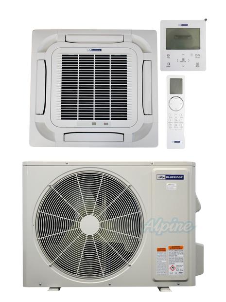 Photo of Blueridge BXS4Z18UC0-18CC8-KIT15 18,000 BTU (1.5 Ton) 1-Zone 21 SEER2 Inverter R-32 XS4 Heat Pump Ultra Cool/Ultra Heat System KIT 15 FT 61198