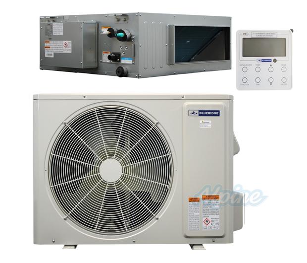 Photo of Blueridge BXS4Z09UC0-9CDH-KIT25 9,100 BTU (0.8 Ton) 1-Zone 22 SEER2 Inverter R-32 XS4 Heat Pump Ultra Cool/Ultra Heat System KIT 25 FT 61197