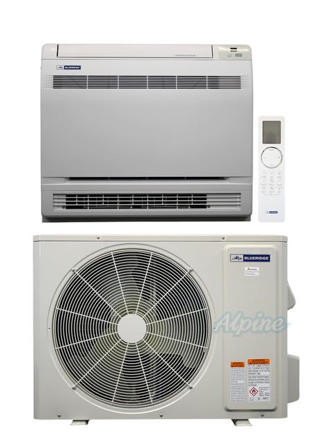 Photo of Blueridge BXS4Z09UC0-9LW0 9,100 BTU (0.8 Ton) 1-Zone 23 SEER2 Inverter R-32 XS4 Heat Pump Ultra Cool/Ultra Heat System 61196