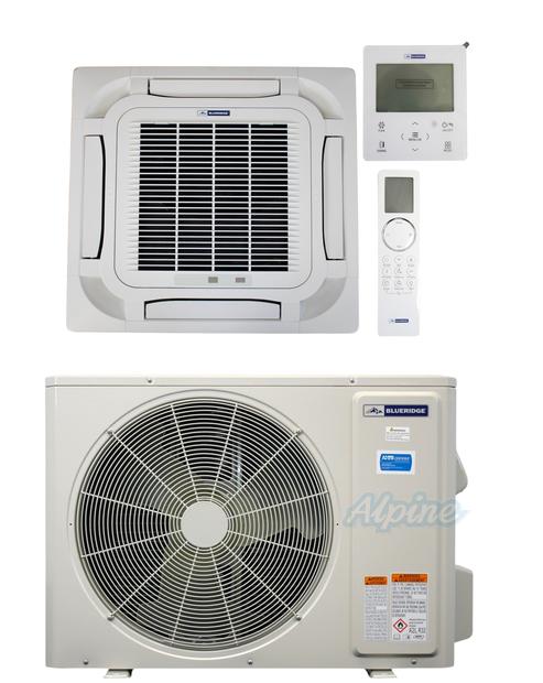Photo of Blueridge BXS4Z24UC0-24CC8 22,000 BTU (1.8 Ton) 1-Zone 22.5 SEER2 Inverter R-32 XS4 Heat Pump Ultra Cool/Ultra Heat System 61199
