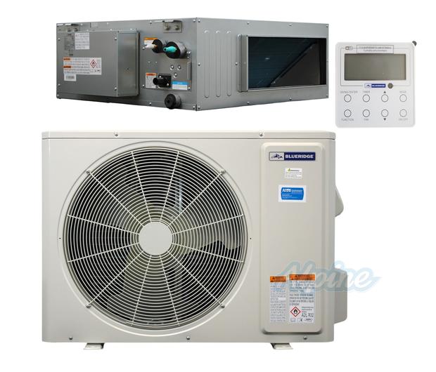 Photo of Blueridge BXS4Z24UC0-24CDH 22,000 BTU (1.8 Ton) 1-Zone 19.5 SEER2 Inverter R-32 XS4 Heat Pump Ultra Cool/Ultra Heat System 61200